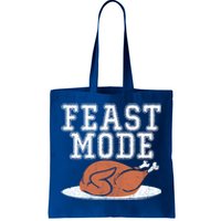 Funny Thanksgiving Turkey Feast Mode Gift Tote Bag