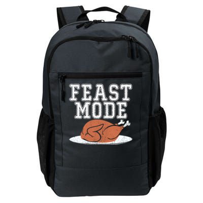 Funny Thanksgiving Turkey Feast Mode Gift Daily Commute Backpack