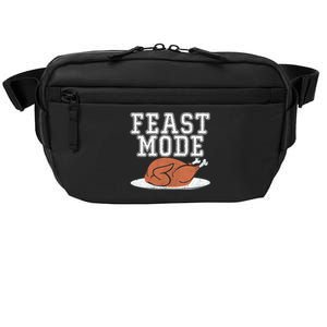 Funny Thanksgiving Turkey Feast Mode Gift Crossbody Pack