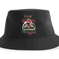 Funny Twas The Nizzle Before Chrismizzle Hizzle Snoop Dogg Sustainable Bucket Hat