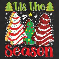 Funny Tis The Season Christmas Tree Cakes Debbie 11oz C Handle Ceramic Mug