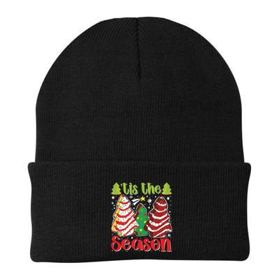 Funny Tis The Season Christmas Tree Cakes Debbie Beanie