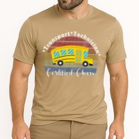 Funny Transport Technician Certified Chaos School Bus Performance Shirt