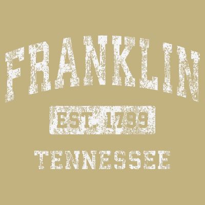Franklin Tennessee Tn Vintage Established T-Shirt