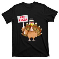 Funny Thanksgiving Turkey Pizza Sign T-Shirt