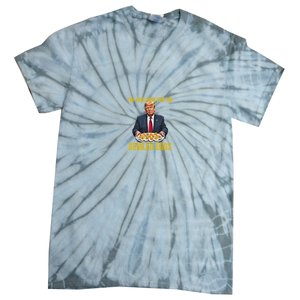 Funny Trump Thanksgiving IM Just Here For The Deviled Eggs Tie-Dye T-Shirt