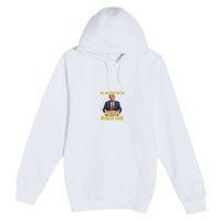 Funny Trump Thanksgiving IM Just Here For The Deviled Eggs Premium Pullover Hoodie