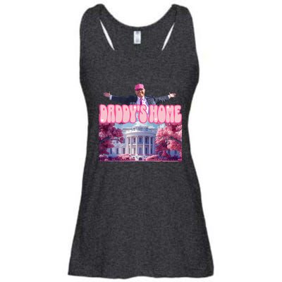 Funny Trump Take America Back DaddyS Home Trump Pink 2024 Ladies Essential Flowy Tank