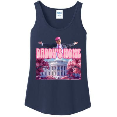 Funny Trump Take America Back DaddyS Home Trump Pink 2024 Ladies Essential Tank