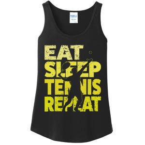 Funny Tennisplayer & Tennis Ladies Essential Tank