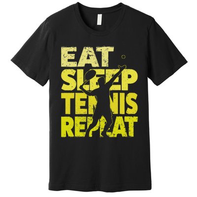 Funny Tennisplayer & Tennis Premium T-Shirt