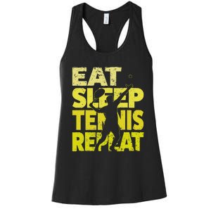 Funny Tennisplayer & Tennis Women's Racerback Tank