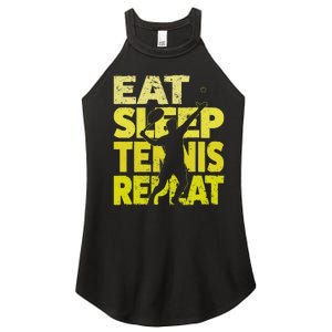 Funny Tennisplayer & Tennis Women's Perfect Tri Rocker Tank