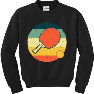 Funny Table Tennis Design For Men Women Ping Pong Players Kids Sweatshirt