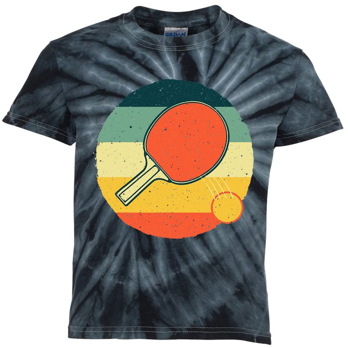 Funny Table Tennis Design For Men Women Ping Pong Players Kids Tie-Dye T-Shirt