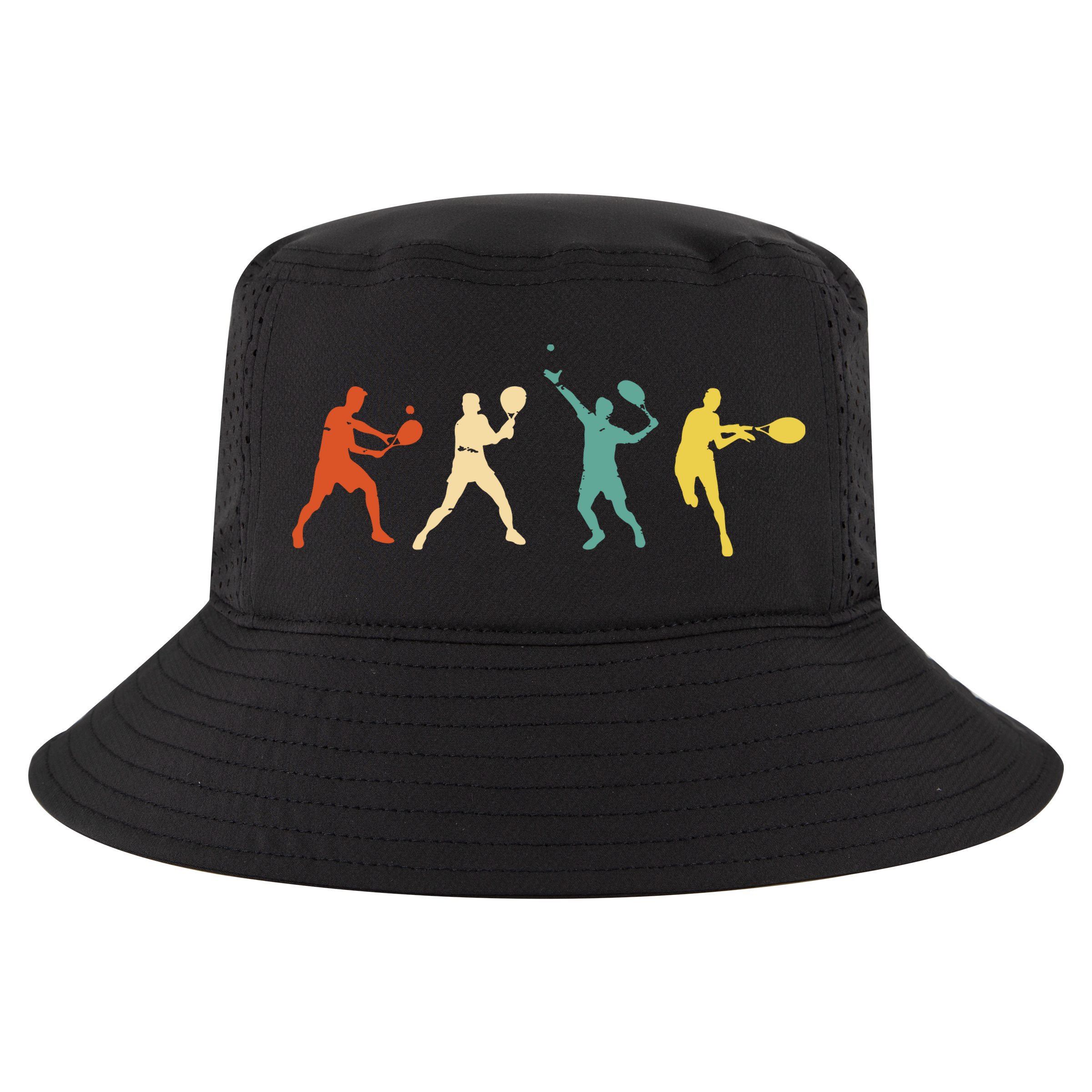 Funny Tennisplayer Tennis Cool Comfort Performance Bucket Hat