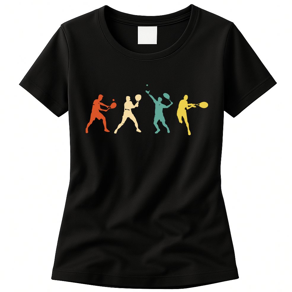 Funny Tennisplayer Tennis Womens T-Shirt