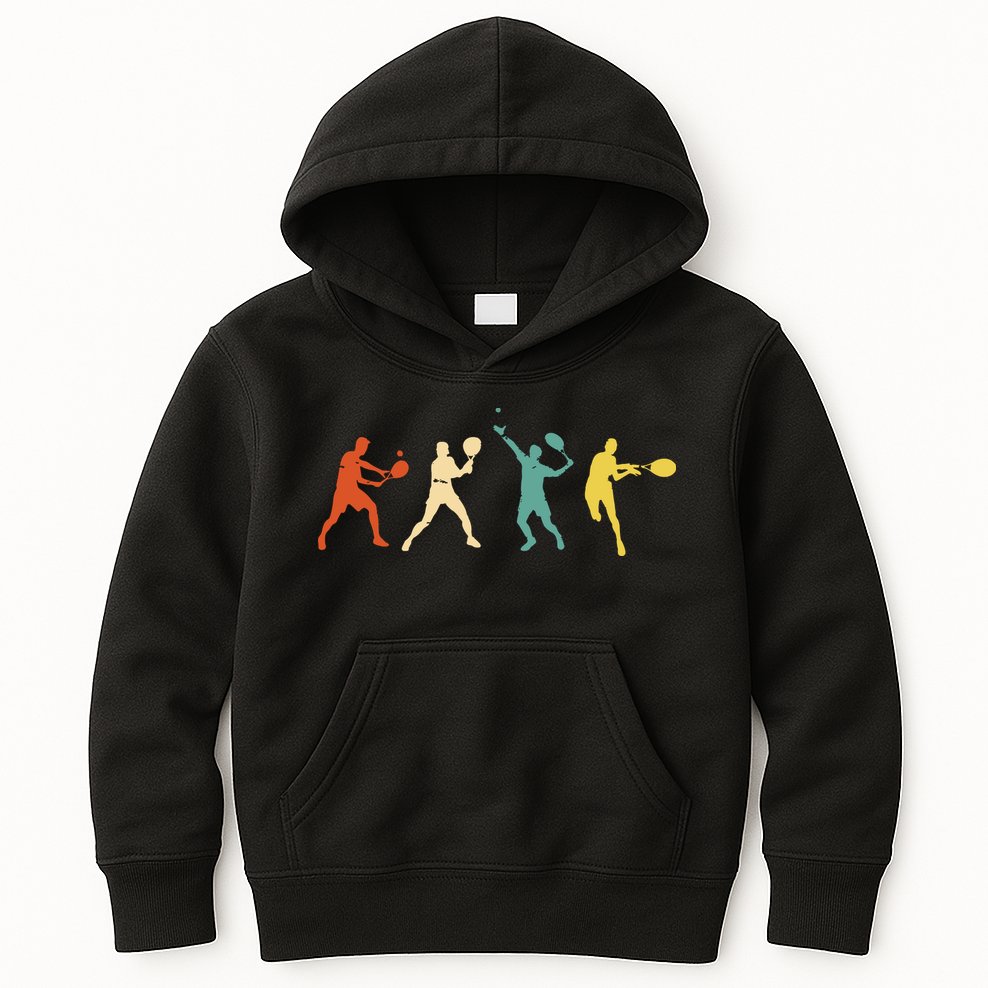 Funny Tennisplayer Tennis Kids Hoodie