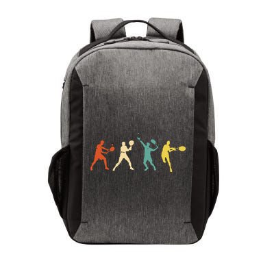 Funny Tennisplayer Tennis Vector Backpack