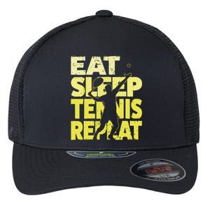 Funny Tennisplayer Tennis Flexfit Unipanel Trucker Cap