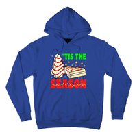 Funny 'Tis The Season Xmas Snack Tree Holiday Christmas Cake Gift Hoodie