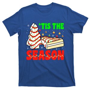 Funny 'Tis The Season Xmas Snack Tree Holiday Christmas Cake Gift T-Shirt