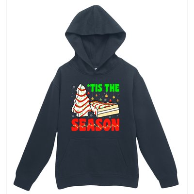 Funny 'Tis The Season Xmas Snack Tree Holiday Christmas Cake Gift Urban Pullover Hoodie