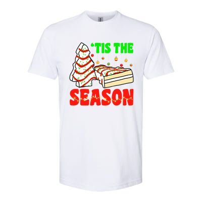 Funny 'Tis The Season Xmas Snack Tree Holiday Christmas Cake Gift Softstyle CVC T-Shirt