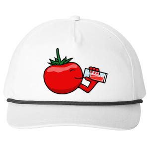 Funny Tomato Tomato Juice Vegetables Snapback Five-Panel Rope Hat