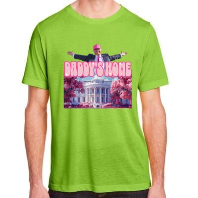 Funny Trump Take America Back DaddyS Home Trump Pink 2024 Adult ChromaSoft Performance T-Shirt