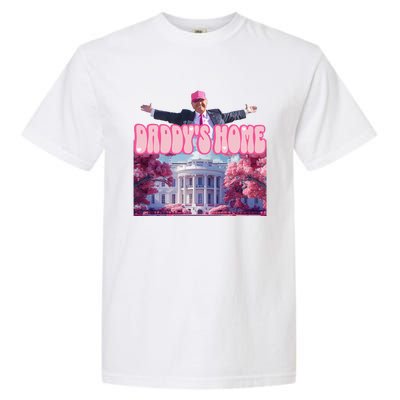 Funny Trump Take America Back DaddyS Home Trump Pink 2024 Garment-Dyed Heavyweight T-Shirt