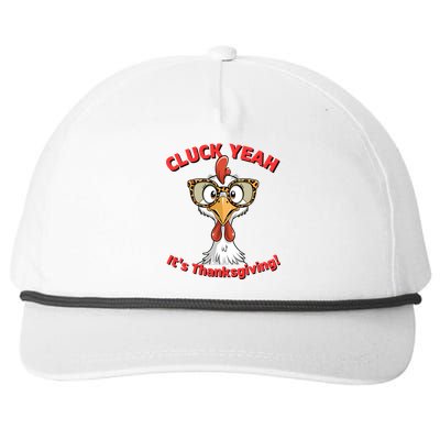 Funny Thanksgiving Turkey Humor Leopard Print Glasses Style Gift Snapback Five-Panel Rope Hat