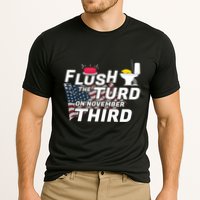 Flush The Turd On November Third Anti Trump Election Vote Cooling Performance Crew T-Shirt