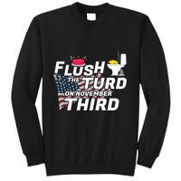 Flush The Turd On November Third Anti Trump Election Vote Sweatshirt