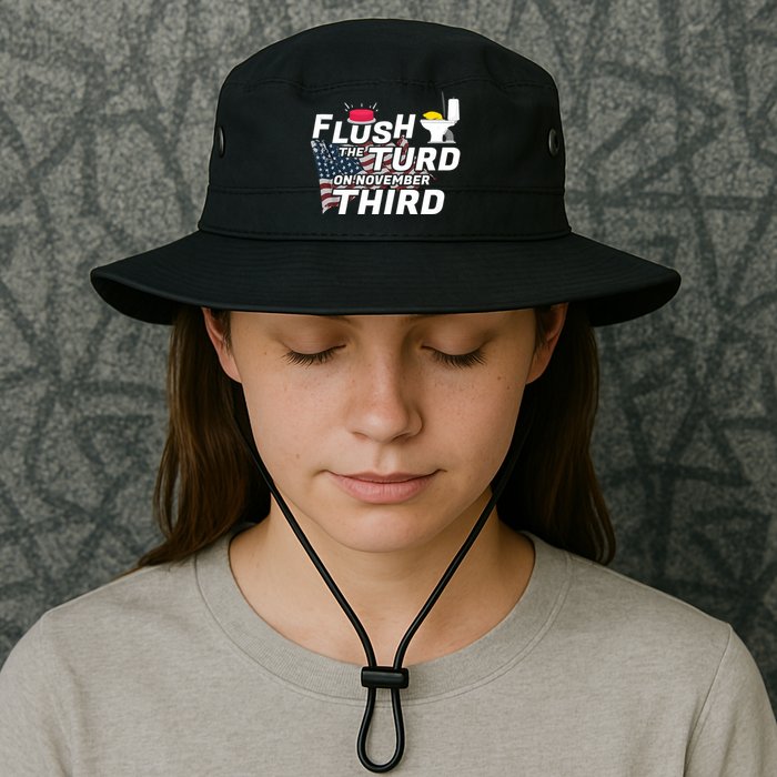 Flush The Turd On November Third Anti Trump Election Vote Bucket Hat