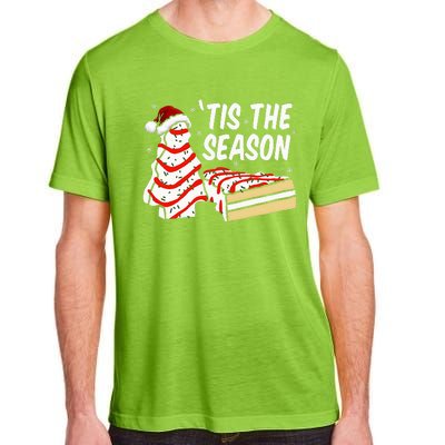 Funny Tis The Season Design Christmas Tree Cakes Debbie  Adult ChromaSoft Performance T-Shirt