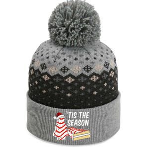 Funny Tis The Season Design Christmas Tree Cakes Debbie  The Baniff Cuffed Pom Beanie