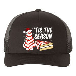 Funny Tis The Season Design Christmas Tree Cakes Debbie  Yupoong Adult 5-Panel Trucker Hat