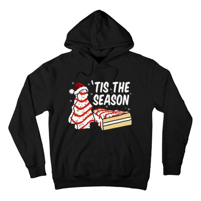 Funny Tis The Season Design Christmas Tree Cakes Debbie  Hoodie