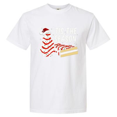 Funny Tis The Season Design Christmas Tree Cakes Debbie  Garment-Dyed Heavyweight T-Shirt