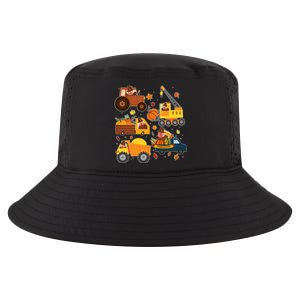 Funny Thanksgiving Turkeys Construction Vehicles Cool Comfort Performance Bucket Hat