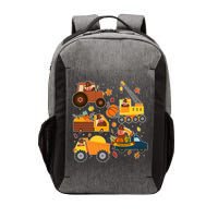 Funny Thanksgiving Turkeys Construction Vehicles Vector Backpack