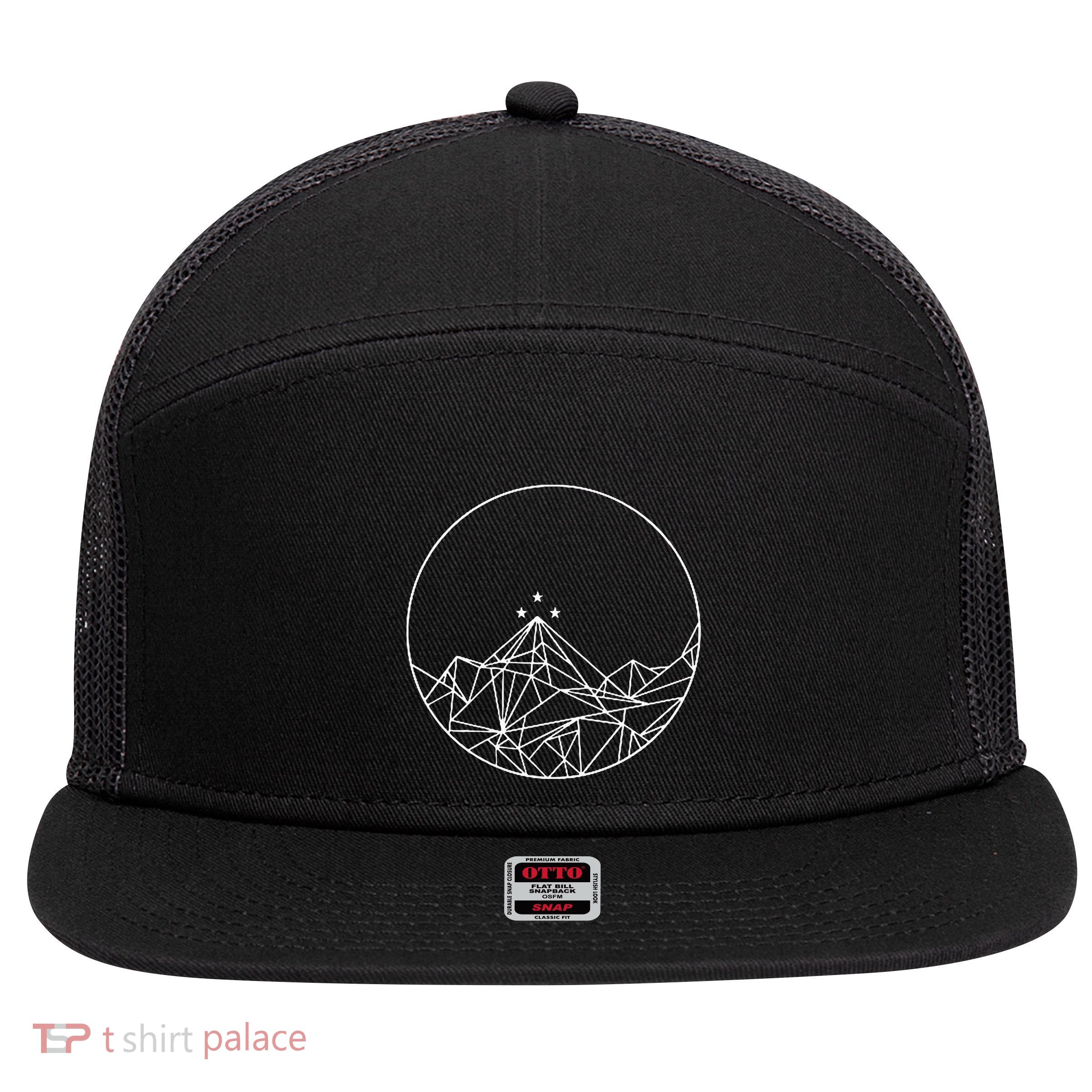 FeyreS Tattoo Two Sided 7 Panel Mesh Trucker Snapback Hat