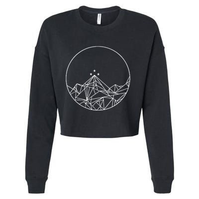 FeyreS Tattoo Two Sided Cropped Pullover Crew
