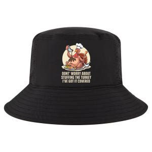 Funny Thanksgiving Turkey Stuffing ItS Face Turkey Day Fan Gift Cool Comfort Performance Bucket Hat