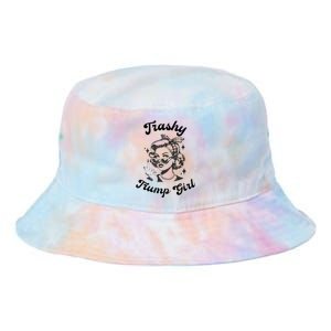 Funny Trashy Trump Girl Tie Dye Newport Bucket Hat