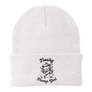 Funny Trashy Trump Girl Knit Cap Winter Beanie