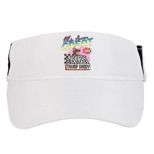 Funny Trump Take America Back Daddys Home Trump Pink 2024 Adult Drive Performance Visor