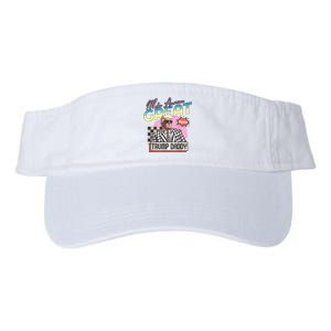 Funny Trump Take America Back Daddys Home Trump Pink 2024 Valucap Bio-Washed Visor