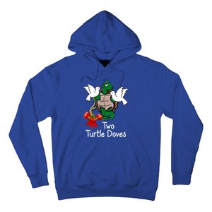 Funny Two Turtle Doves Twelve Days Of Christmas Hoodie